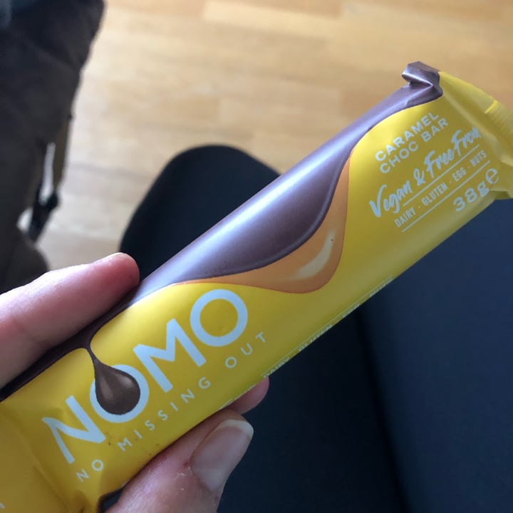 photo of NOMO Caramel Chocolate Bar shared by @fransaglietto on  04 Apr 2022 - review
