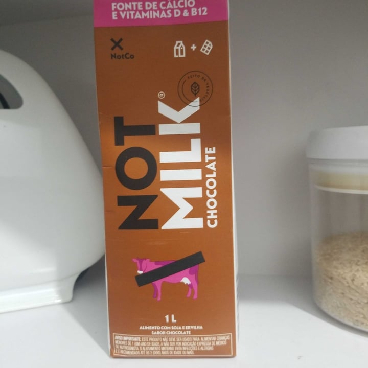 photo of NotCo Not Milk Chocolate shared by @fabianasrfonseca on  07 May 2022 - review
