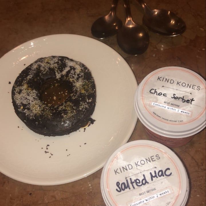 photo of Kind Kones Baked Chocolate Donut shared by @zoeadamopoulos on  20 Jan 2021 - review