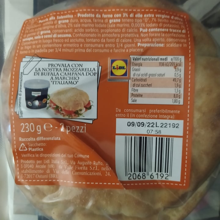 review photo of Certossa puccia alla Salentina shared by @spegor on 04 Sep 2022 - review