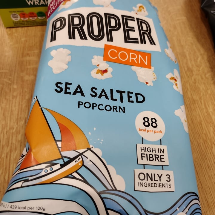 review photo of Proper Corn Sea salted popcorn shared by @jonwoodler on 09 Jun 2022 - review