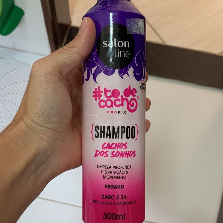 photo of Salon line Shampoo To De Cachos Cachos Dos Sonhos shared by @marcialeitesantiago on  27 Apr 2022 - review