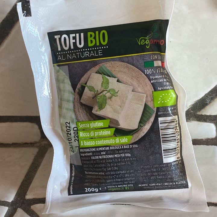 photo of Vegamo Tofu bio al naturale shared by @genni96 on  21 Sep 2022 - review