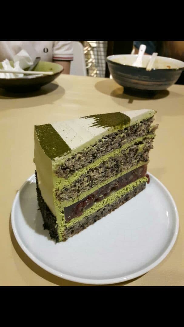Photo of the dish “Matcha Red Bean Cake”