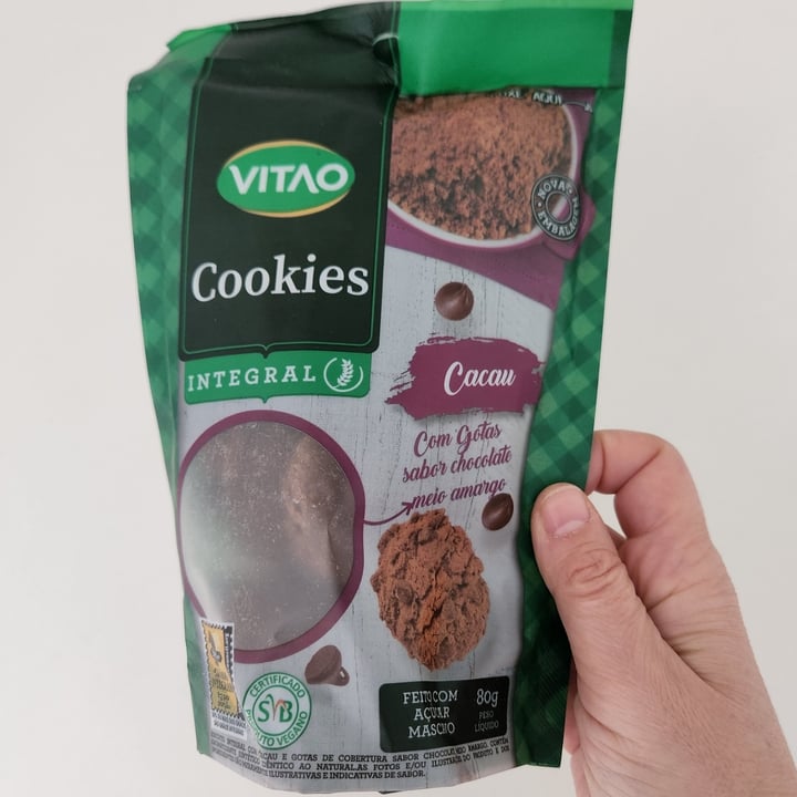 photo of VITAO Cookies Cacau shared by @patimurno on  12 Jul 2022 - review