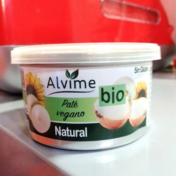 photo of Alvime Paté Vegetal Natural shared by @berengueremy on  25 Nov 2022 - review