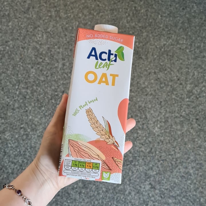 photo of Acti Leaf Oat milk shared by @lowrimoxo on  06 Feb 2022 - review