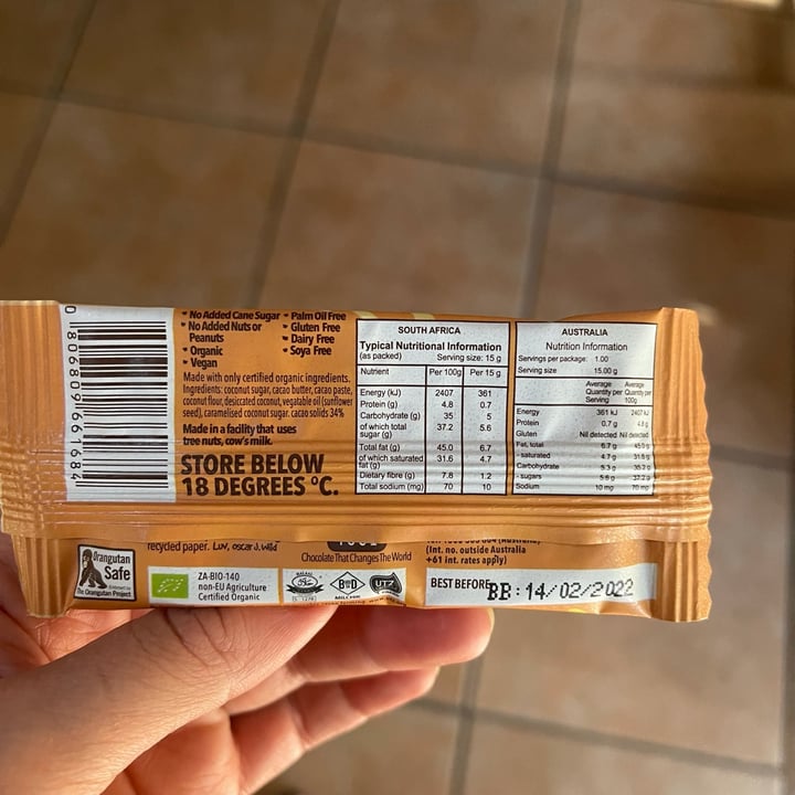 photo of Oscar Caramel Mylk Chocolate shared by @jeanne-marie on  04 Nov 2021 - review