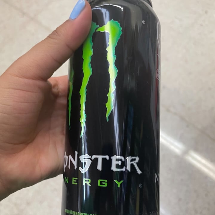 photo of Monster Energy energético shared by @veggievegaan on  30 Mar 2022 - review