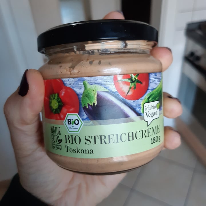 review photo of Natur Gut Bio Streichcreme Toskana shared by @aelfchen on 02 May 2020 - review