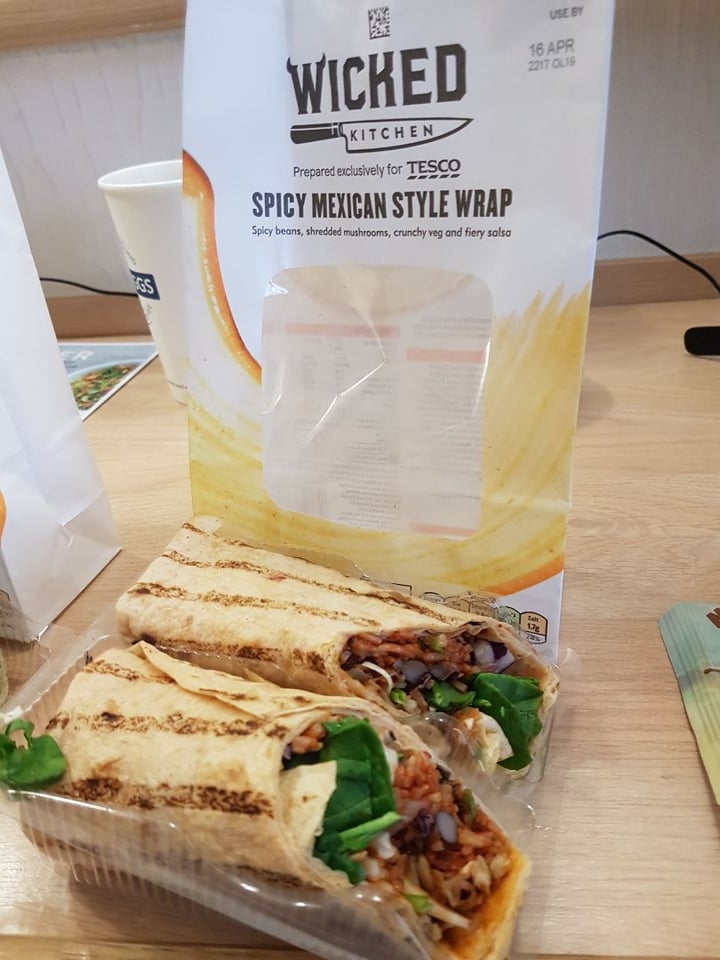 photo of Wicked Wicked Kitchen Spicy Mexican Wrap shared by @b14h4m0n on  15 Apr 2019 - review