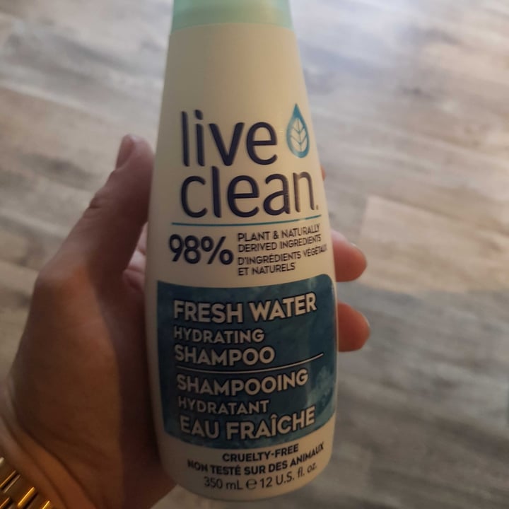 photo of Live Clean Fresh Water Shampoo shared by @shazbrca on  23 Jun 2022 - review