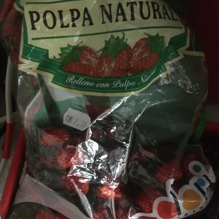 photo of Dori Bala Morango Recheada - Polpa Natural shared by @dsadamaia on  02 Feb 2022 - review