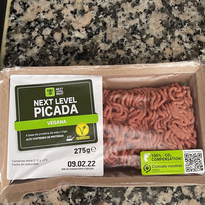 photo of Next Level Meat Carne picada shared by @gabi1603 on  27 Feb 2022 - review
