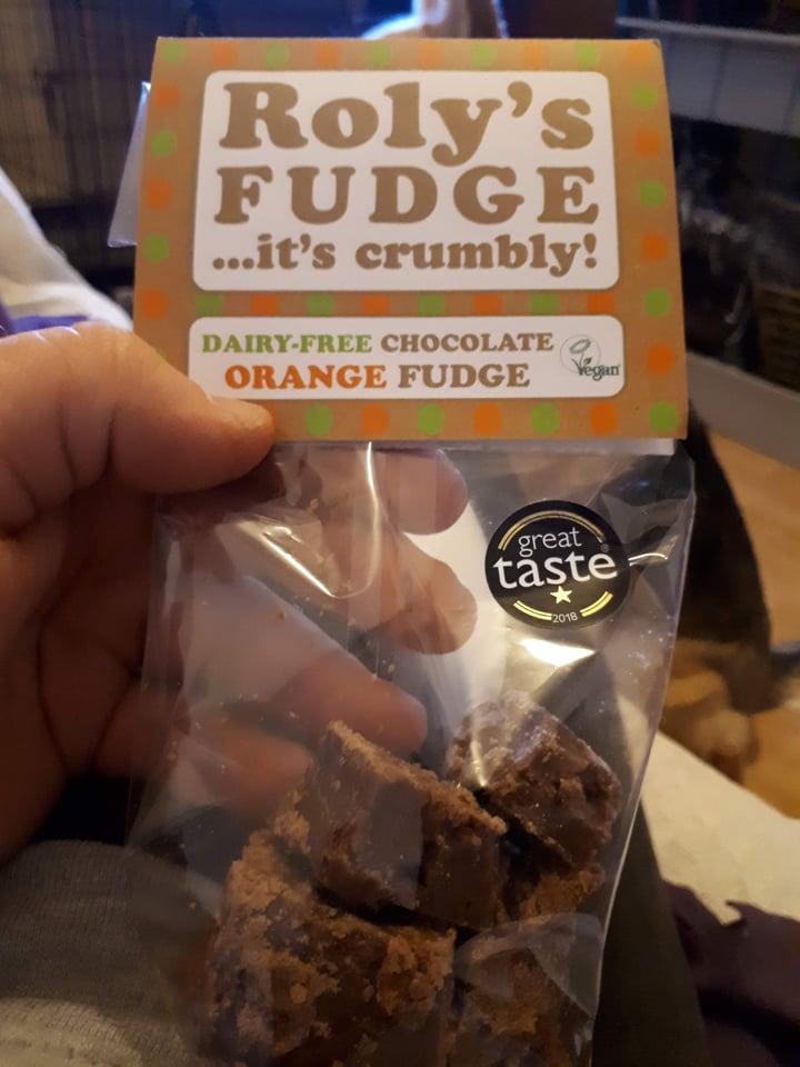 photo of Roly’s fudge Roly’s Chocolate Orange Fudge shared by @mbusby993 on  07 Apr 2021 - review