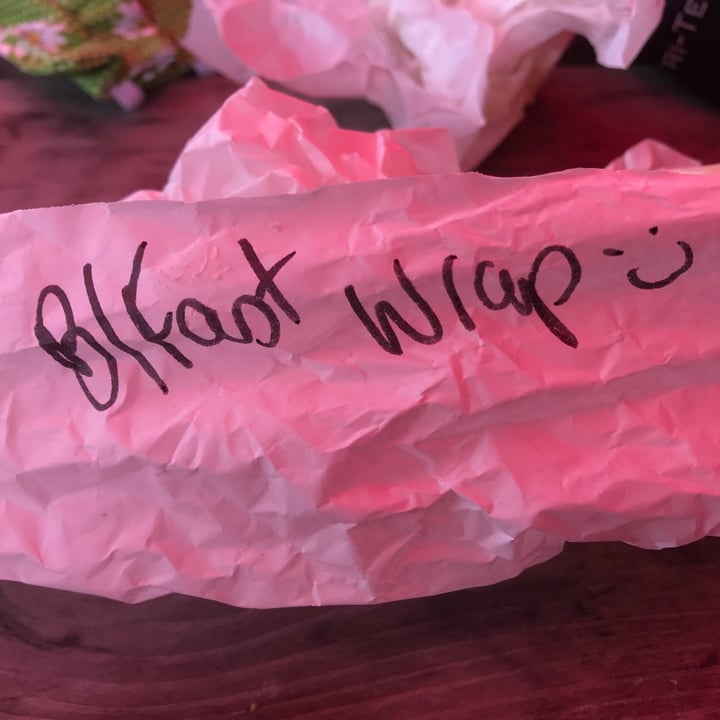 photo of Kat's Kitchen Breakfast Wrap shared by @raspden on  27 Jul 2020 - review