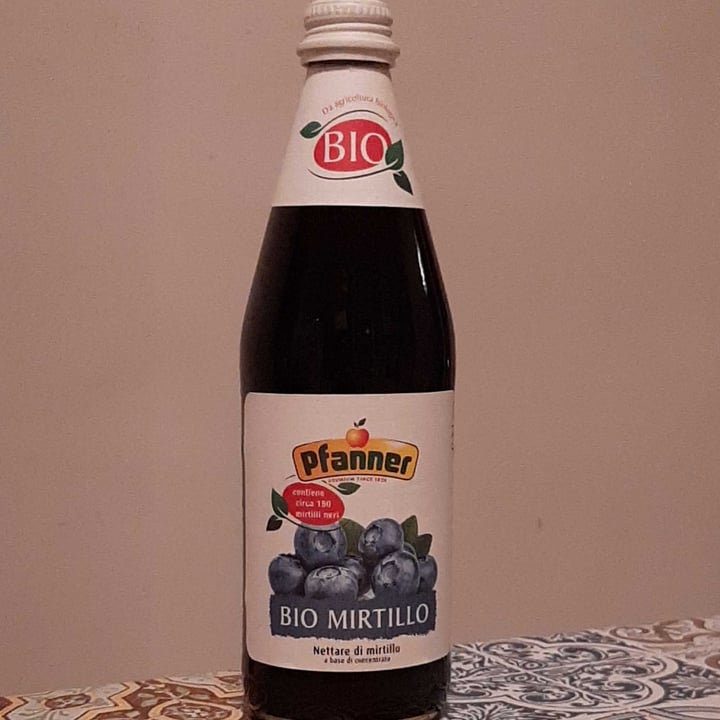 review photo of Pfanner Bio mirtillo shared by @paoveg on 21 Nov 2022 - review