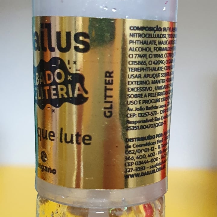 review photo of Dailus Base Glitter "Babado E Gliteria" - Eu que lute shared by @anacarrijo on 22 Sep 2021 - review