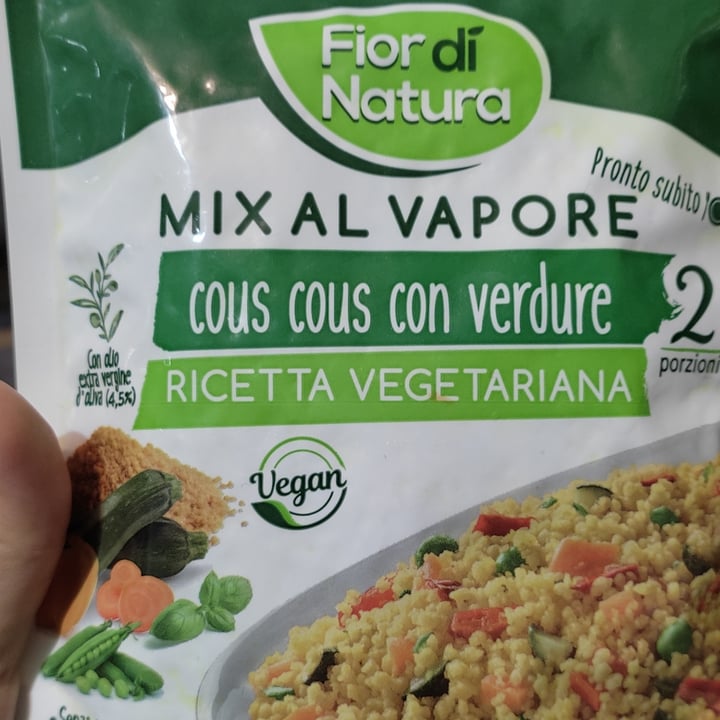 photo of Fior di Natura Mix al vapore cous cous con verdure shared by @chiaraf26 on  28 Apr 2022 - review