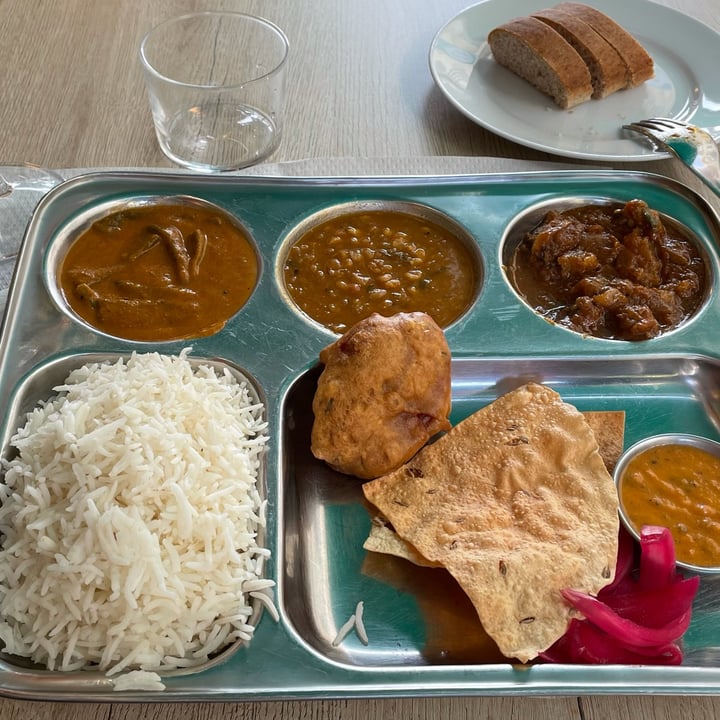 photo of Veggie Garden Thali shared by @ireneines1 on  07 Oct 2021 - review