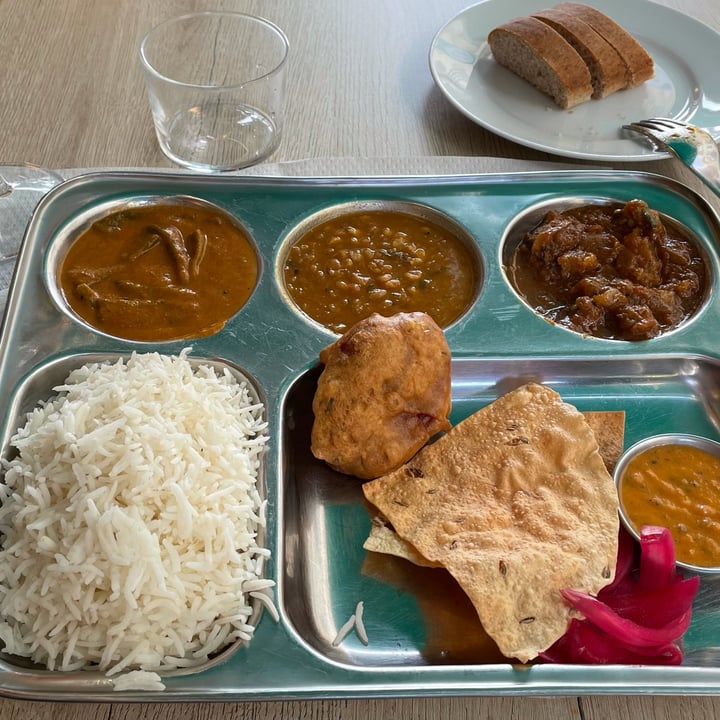 review photo of Veggie Garden Thali shared by @ireneines1 on 07 Oct 2021 - review