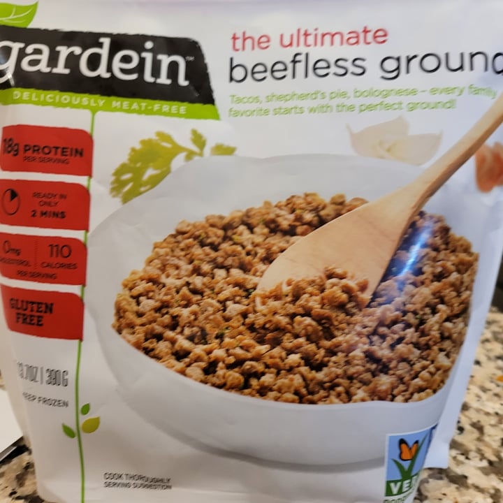 photo of Gardein The Ultimate Beefless Ground shared by @rconnor3 on  23 Nov 2020 - review