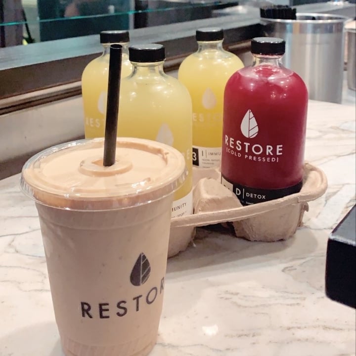 photo of Restore Cold Pressed Hudson Juices shared by @lynnhayek98 on  06 Oct 2020 - review