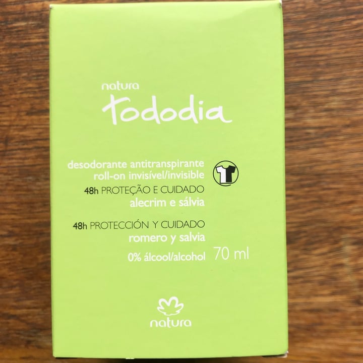 review photo of Natura desodorante alecrim e sálvia shared by @lnpentagna on 10 May 2022 - review