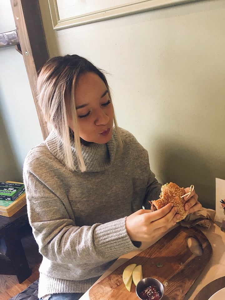 review photo of Roots Vegan Cafe & Juice Bar Forest Burger shared by @thevegans on 14 Jan 2019 - review