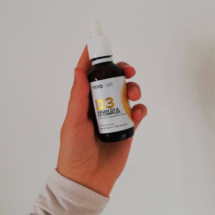 photo of Vivo Life D3- Vegan D3 & K2 Complex shared by @johannaclaudia on  22 Dec 2020 - review