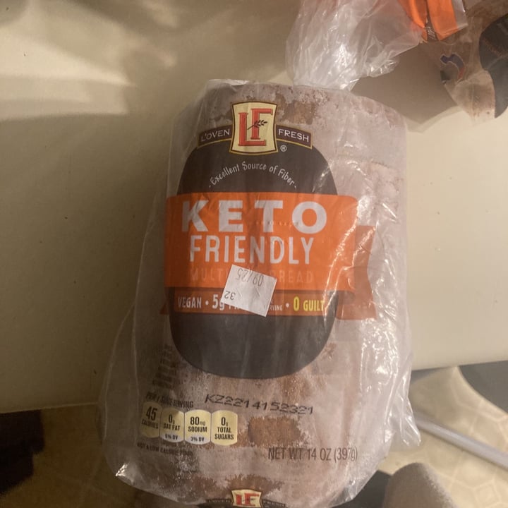 photo of L’oven Fresh Keto friendly vegan multigrain bread shared by @lazerwolf2007 on  18 Sep 2021 - review