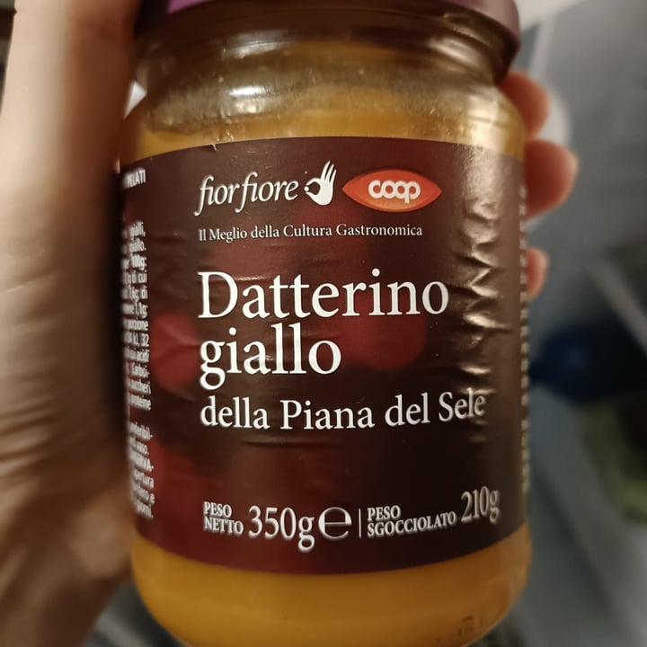 review photo of Coop Datterino giallo shared by @silviavichi on 29 Mar 2022 - review