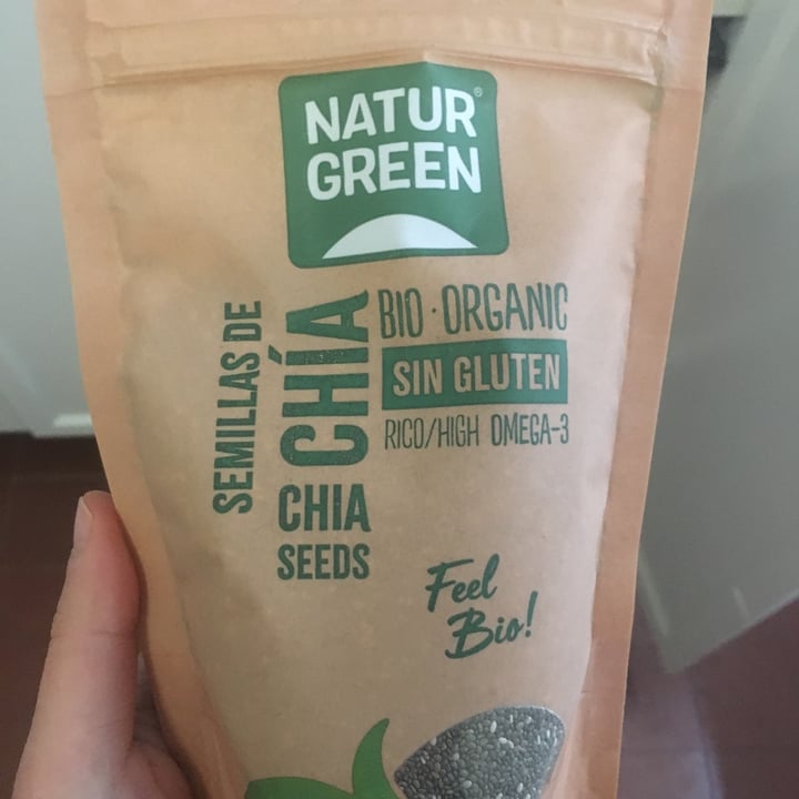 photo of NATUR GREEN Semillas Chia shared by @claudiadelmonte on  16 Mar 2022 - review