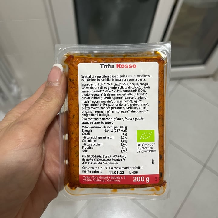 photo of Taifun Tofu Rosso shared by @silia on  15 Nov 2022 - review