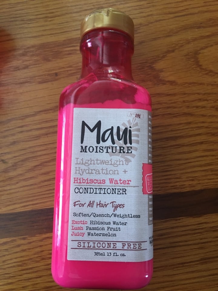 photo of Maui Moisture Maui Moisture Lightweight Hydration + Hibiscus Water Conditioner shared by @hawaiicyn on  23 Jan 2020 - review