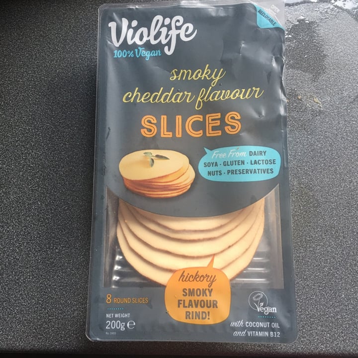 photo of Violife Smoky Cheddar Flavour Slices shared by @dandan4 on  12 Feb 2021 - review