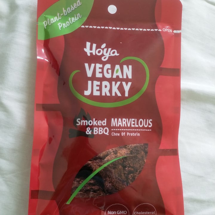 review photo of Hoya Vegan Jerky - Smoked & BBQ shared by @raskills on 10 Dec 2021 - review