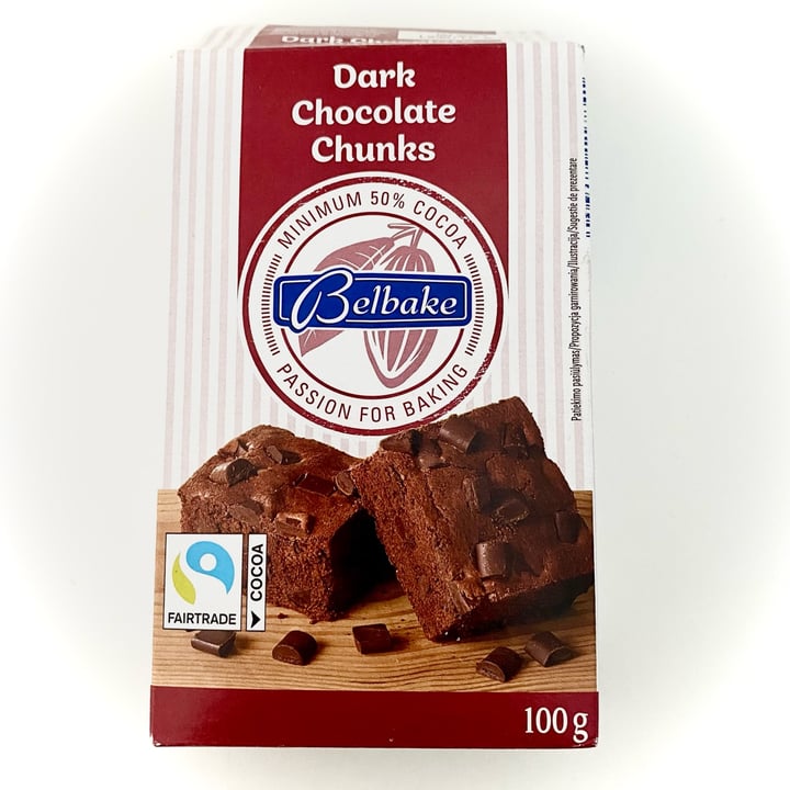 photo of Belbake Dark chocolate chunks shared by @itsanavi on  29 Dec 2021 - review