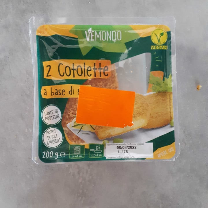 review photo of Vemondo 2 Cotolette a Base di Soia shared by @sari04 on 25 Aug 2022 - review