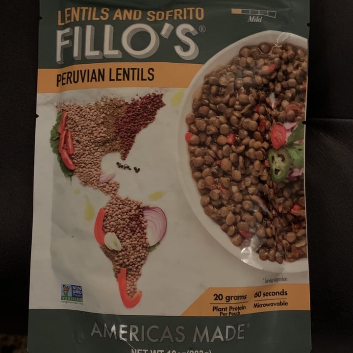 photo of Fillo’s Peruvian lentils shared by @ngilrowski on  11 Nov 2022 - review