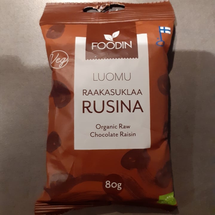 review photo of Foodin Raaka suklaa rusina shared by @sisuboi on 16 Jun 2021 - review