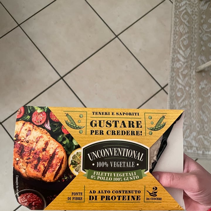 review photo of Unconventional Filetti Vegetali 0% Pollo 100% Gusto - Plant Based Fillet shared by @chiaraan on 02 May 2022 - review