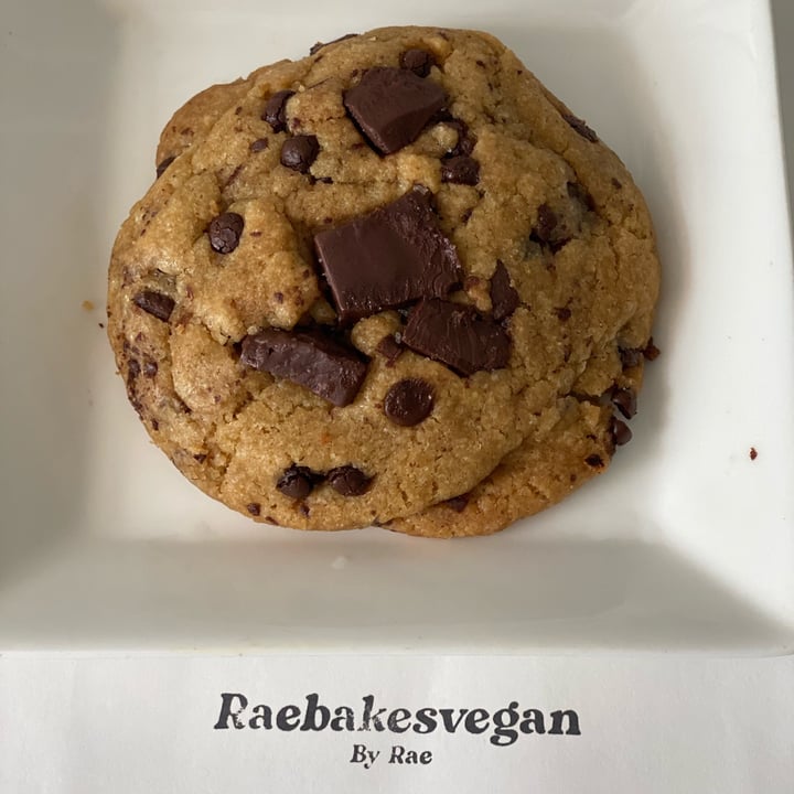 photo of Raebakesvegan Sea Salt Dark Chocolate Cookies shared by @ceganmhoo on  20 Nov 2021 - review