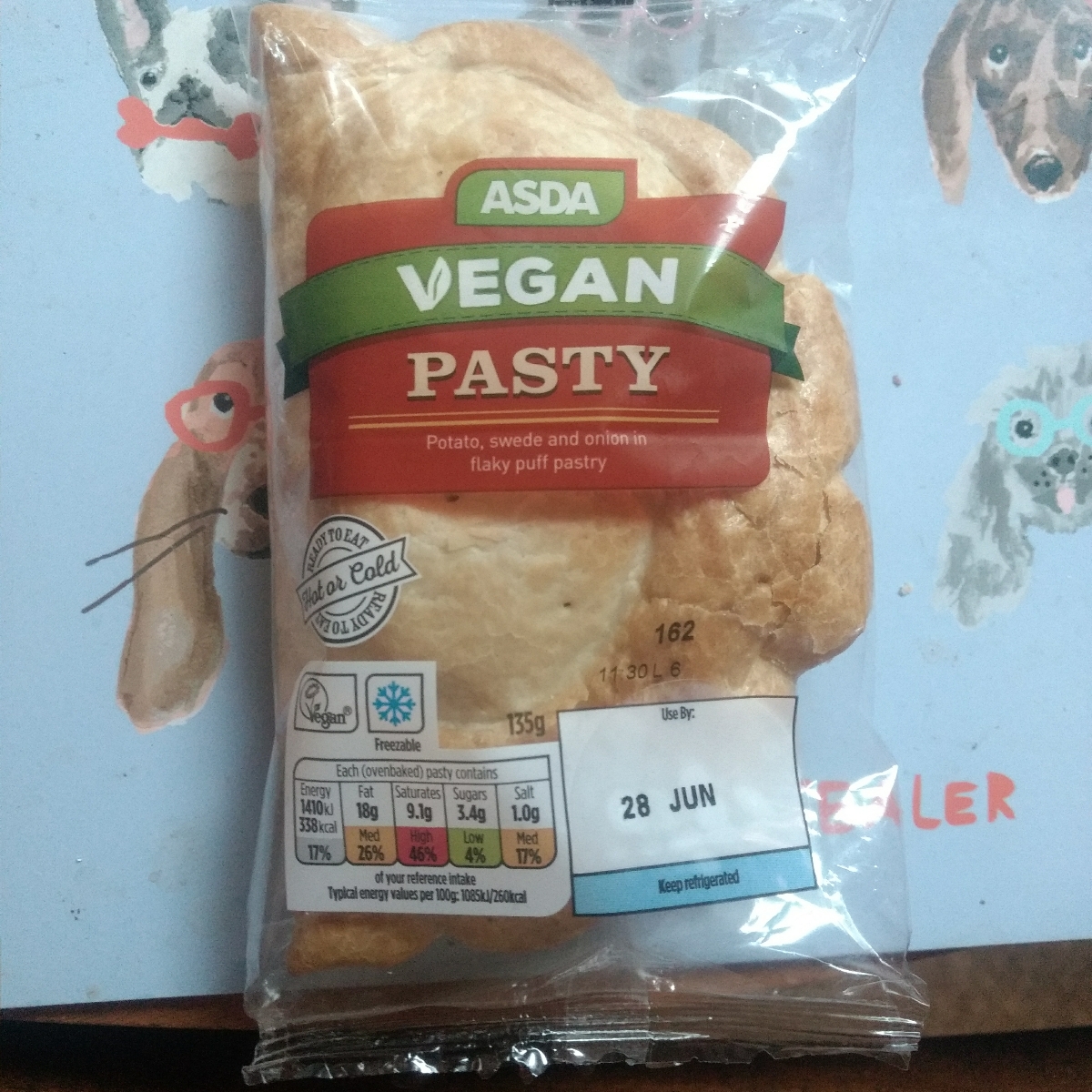 ASDA Vegan pasty Reviews abillion