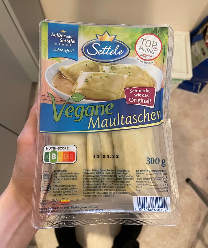 photo of Settele Maultaschen shared by @tesario on  23 Mar 2022 - review