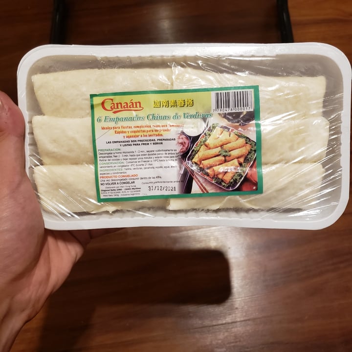 review photo of Canaán Empanadas Chinas De Verdura shared by @giulianos on 11 Mar 2021 - review