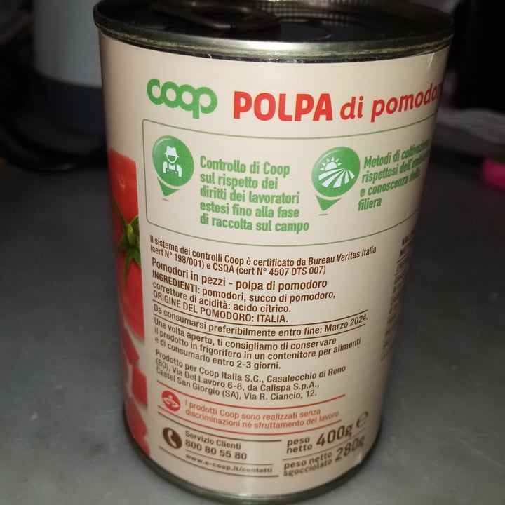 photo of Origine Coop Polpa Di Pomodoro shared by @marty3110 on  26 Sep 2022 - review