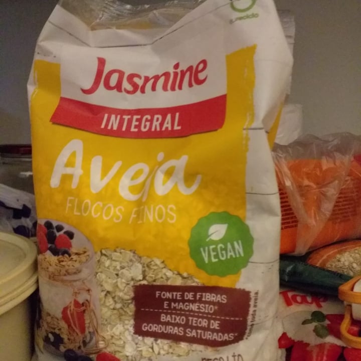 photo of Jasmine  integral Aveia flocos jasmine integral aveia flocos finos shared by @juvianna on  01 Jun 2022 - review