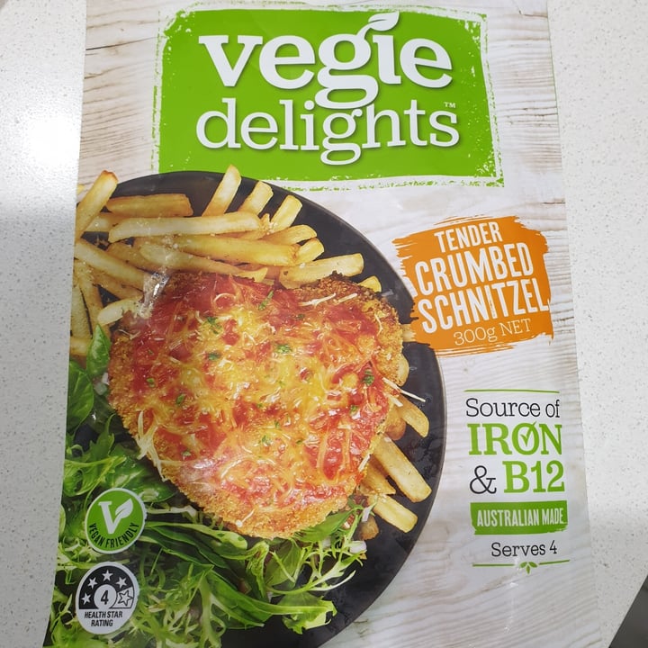 photo of Vegie Delights Tender Crumbed Schnitzel shared by @taroony on  29 Jul 2021 - review
