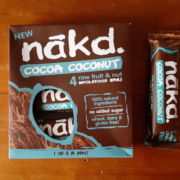 photo of Nākd. Cocoa Coconut shared by @animalfriendly on  29 Oct 2022 - review
